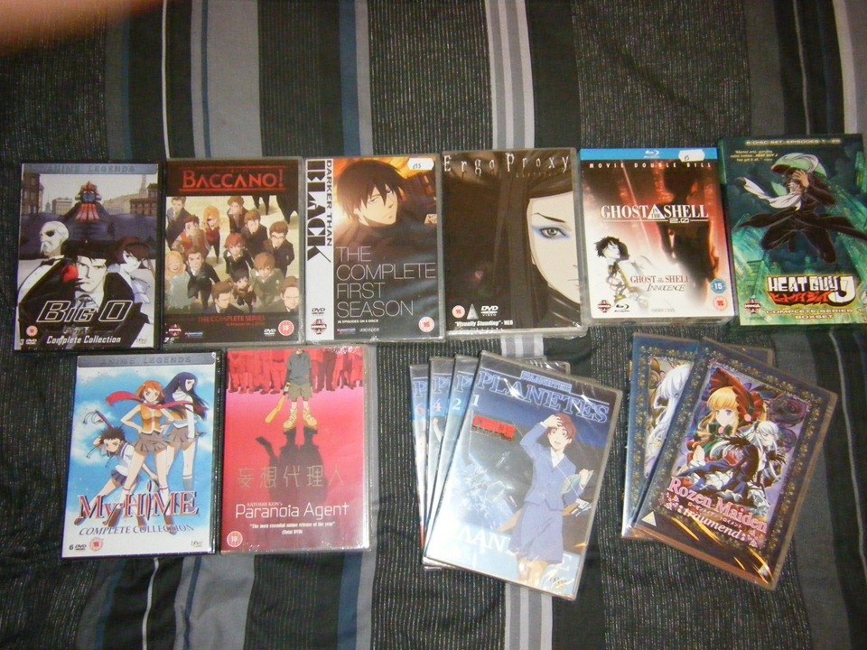 Anime DVD & BD from London Expo 2010
