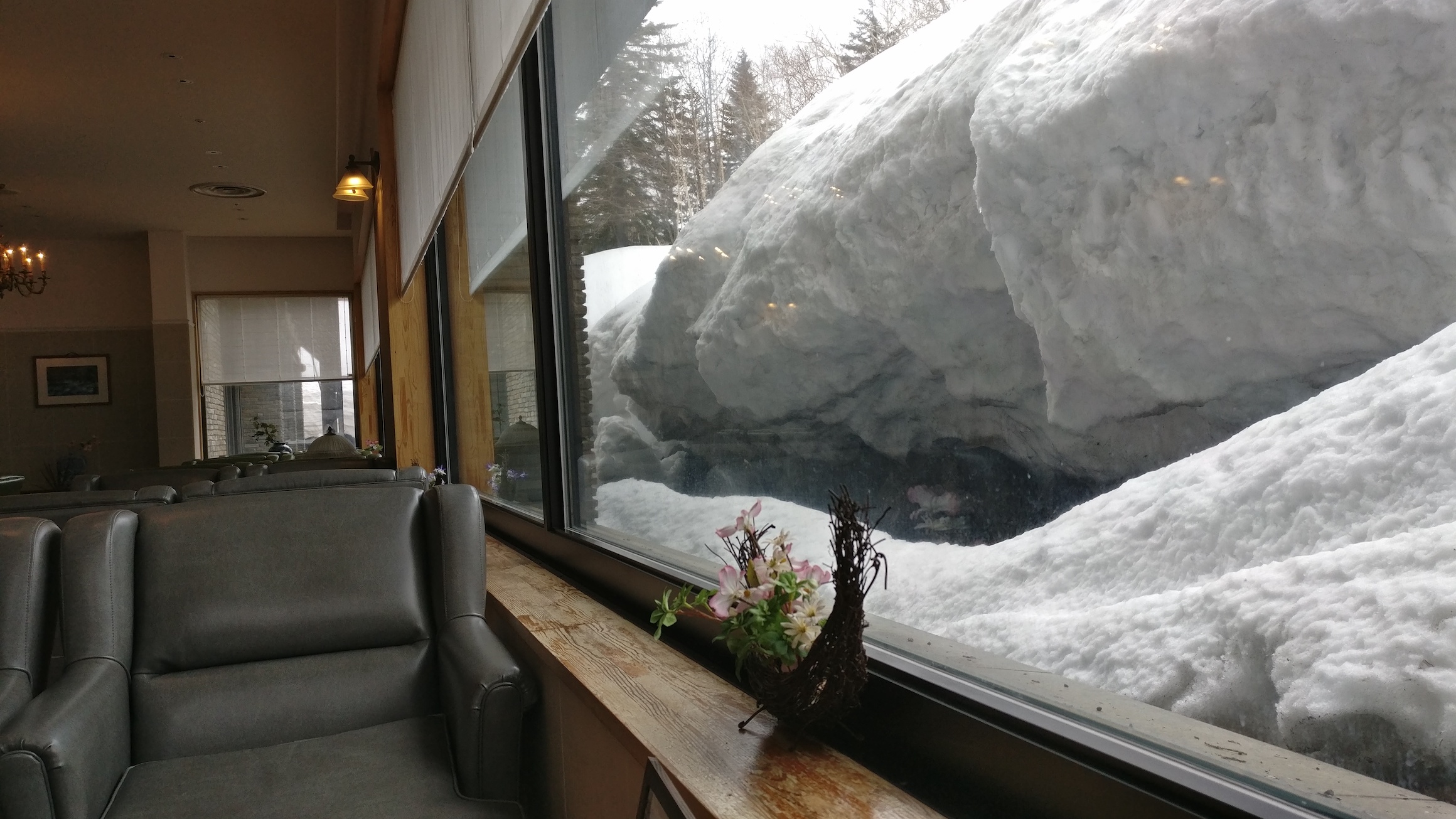 The lobby of Hotel Bearmonte