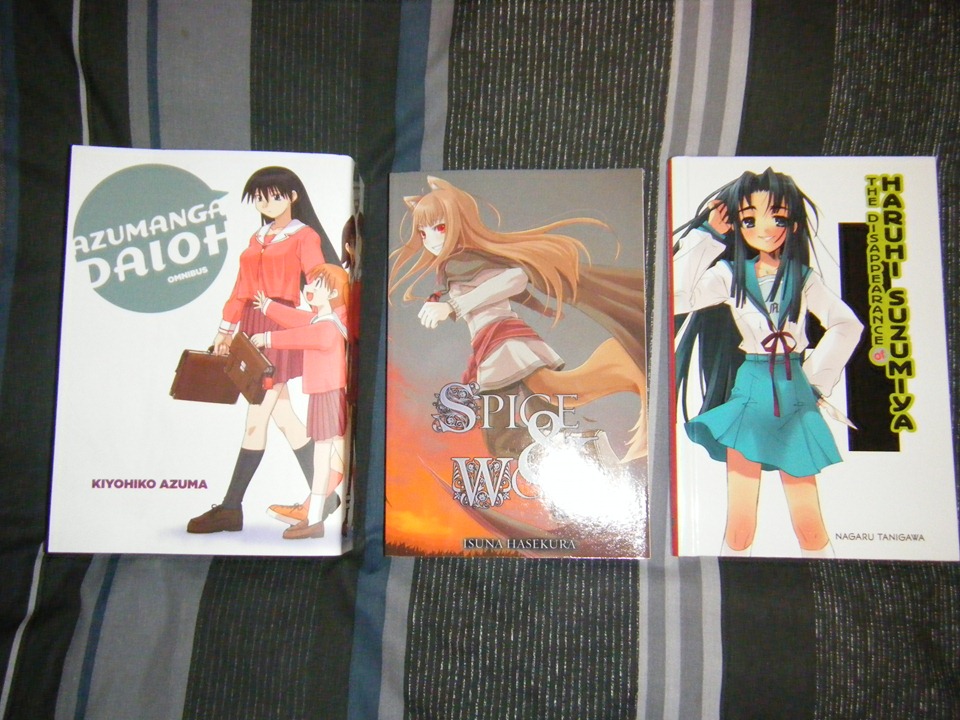 Manga & novels from London Expo 2010