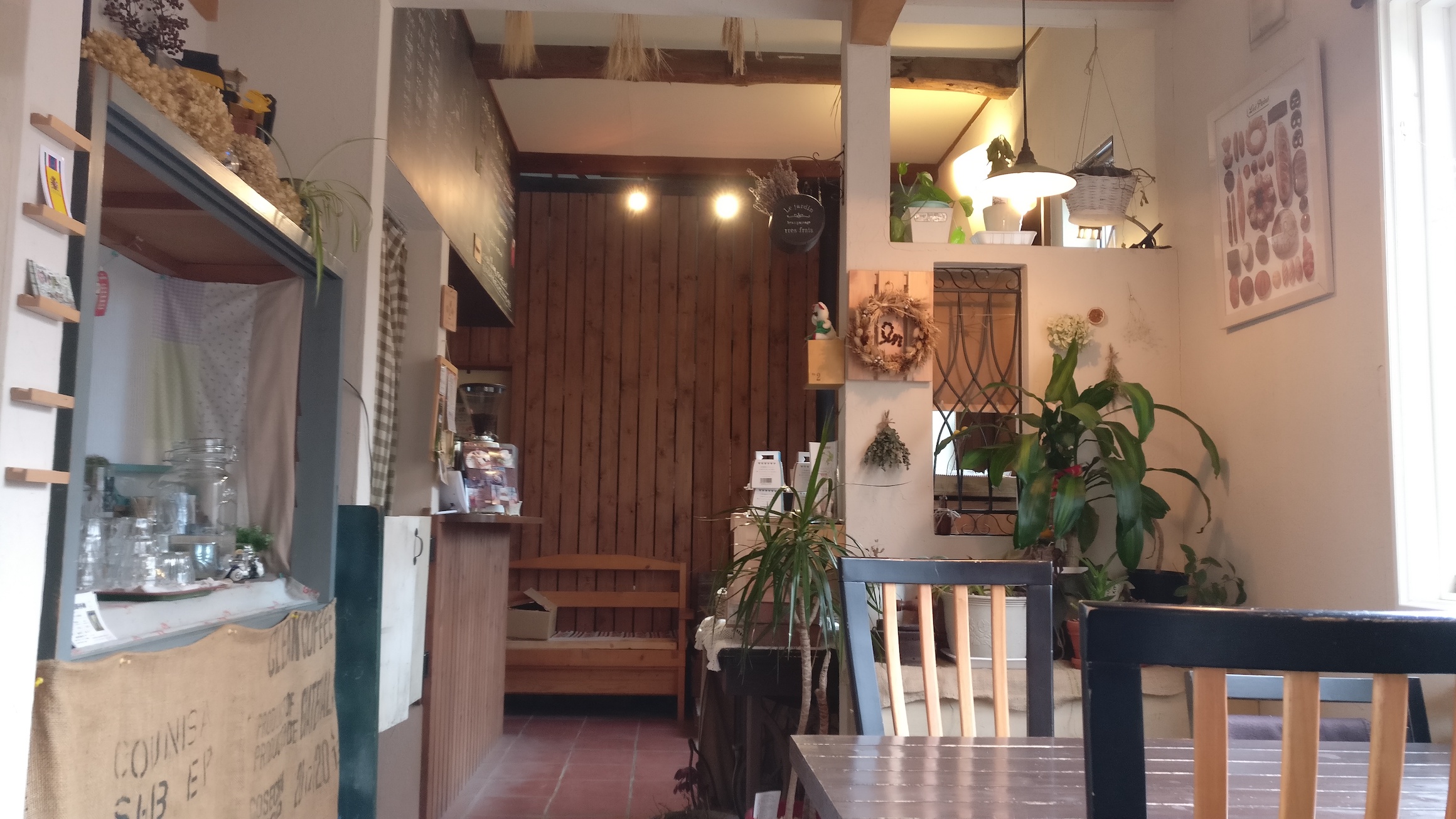 The interior of Coffee&Bread en